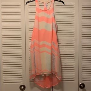 Bright T-Strap Dress!